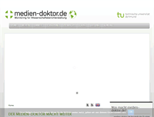 Tablet Screenshot of medien-doktor.de